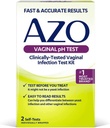 AZO Vaginaalin pH testipakkaus, kliinisesti testattu emättimen infektiotestipakkaus, FSA/HSA hyväksyttävät, nopeat ja tarkat tulokset, alkaen #1 luotettavin virtsanterveysmerkki, 2 Itsetestit