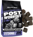 Bully Max 2-in-1 Post-Workout Recovery Support Chews - Koiran vitamiinit ja ravintolisä pienille ja suurille roduille - koiranpentu ja aikuisten koiran Hydraation & Electrolyte Replenishment - 75 pehmeä ja tasty Chews