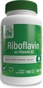 Health Thru Nutrition Riboflaviini 100 mg B2-vitamiini 100 Vegekapit ... Tuet Tervettä energiaa Metabolinen toiminta & Hermosto 3. osapuoli Testattu ...
