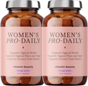 Vitamiini Bounty Naisten Pro-Daily Probiootti - tukee emätin, Ruoansulatus & pH tasapaino, 10 miljardia PMY, 5 kanta + karpalo - 2 pakkaus 60 kapselia