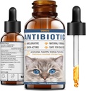Antibiootit kissat - Natural Cat Antibiootit Allergia kutina Relief, Immuuni Boosting - Antibiootit immuuni Boosting, Virtsan tract infektiot - Lisävitamiinit kissan ja koiran, 2 fl oz