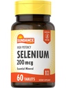 Sundance Selenium 200mcg ...60 tablettia...