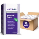 Natrol Beauty Biotin 10000mcg, terveellisten hiusten, ihon, kynsien ja energian aineenvaihdunta, 60 mansikka flavored nopeasti liuottavat tabletit, 60 päivän toimitus (pakkaus 12)