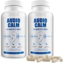 Audio Rauhoitu - Tinnitus Relief täydentää ... Natural Stop Tinnitus Solution - Relieves korvan sormus, summeri, Klikkaaminen ... 60 kapselia (2)