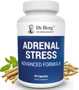 Tri Berg.Stressi Advanced Formula - Lisämunuaisten tuki täydentää stressiä, mieliala-ja energiatuki - lisäravinteet - Cortisol Manager Ashwagandha - 90 kapselia
