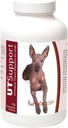 Terveet rodut Xoloitzcuintli Cranberry Chewables - UT-tuki - Tehokas taistelussa haitallisia bakteereja ja ehkäistä infektioita koiran rakko - 75 Count