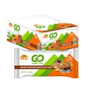 PROBAR - GO Energy Bars - Maapähkinävoin suklaalastu - Gluteeniton, ei-muuntogeenisiä organismeja, Koko elintarvikkeiden ainesosat Välipalat (12 kreivi)
