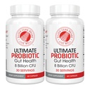 Hopea Fern Ultimate Probiootti 2-Pack Probiootit naisille ja miehille 8 miljardia PMY Spore- Forming Gut Health Supplement . DNA Varmennettu, vegaaninen probiootti, säilyvyys vakaa, korkea selviytymiskyky 120 kapselia