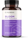 Bloom Biotin 5000 mcg B7 terveelle hiusten kasvua, tukee hiustenlähtöä, kaunis iho & vahvat kynnet Hyaluronic Acid, Kollageeni, Folaatti, E-vitamiini, A, B6