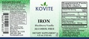 Liquid Iron 10 mg - lisätä energiaa ja veren tasoilla ilman pahoinvointia tai ummetusta . Liquid Iron Drops miesten, naisten ja lasten - BlackBerry Vanilla Flavor - 4 fl oz. Kosher Certified