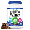 Orgain Whey Protein Powder, Creamy Chocolate Fudge - 21g Grass Fed Dairy Protein, 5g BCAAs, 4g Prebioottikuitua, ei sokeria lisätty, ei lisätty hormoneja, gluteeniton, Kosher, Shakes & Smoothies - 1.82lb