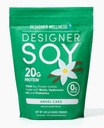 Designer Wellness, Soy Isolate Protein Powder with Biotin, Hyaluronic Acid, and Prebiotics, Vegan, 0 Sokeri, ei-GMO, Angel Cake Vanilla, 1.87 lb