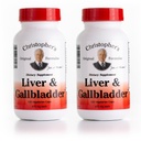 Christopher's Original Formulas Maksa & Sappirakko Formula Kapselit - Sappirakko täydentää digestiivinen Enzymes - Tukee Dgestive System Natural Yrtit - Pakkaus 2