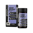 ONNIT New Mood Daily Stressi tuki kapselit, IGENTM ei-GMO testattu, uni ja mieliala tuki täydentää miesten ja naisten, päivittäin stressin hallinta kapselit, 60