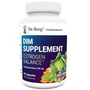 Tri Berg DIM Supplement Estrogeenitasapaino - Original Estrogeeni täydentää naisille diindolyylimetaania kuukautisoireiden ja menopause Relief & Black Pepper parantaa imeytymistä - 60 kapselia