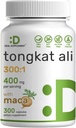 DEAL Address Tongkat Ali Extract 300:1 400 mg & Maca Root 400 mg ... 300 kapselia, Ultra Strength Longjack (Eurycoma Longifolia) + Peru Maca ... ei-GMO, kasviperäisten täydentää miesten terveys, suorituskyky