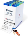 Persona Nutrition Sharp Mind Vitamiinipakkaus mielen selkeys & Focus (28 pakkaus)