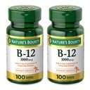 Luonnon Bounty luonnollinen B12, 1000 mcg, 100 tablettia (pakkaus 2)