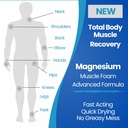 Relief for Muscle Cramps Vaahto - Nopea toiminta Spasms ja jalat Soreness - Magnesium sulfaatti - Stop Ennaltaehkäisy Kramps - Kaikki luonnollinen kuntoutus Recovery - Jalat, Vasikat, Kaula, Selkä, nivelkipuja