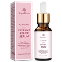 Roycederm Stye Eye Treatment Serum: Natural Stye Remover Styes Chalazion ja Blefaritis - turvallinen ja nopea helpotus (0,68 Fl Oz (paketti 1))