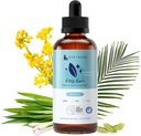 kin+kind Cat Ear Cleaner - Cat Ear Drops, Vet Ear Solution, Eliminates Wax, Odor ja kutina Ärsytys, Cat Ear Cleaner Solution, Natural in-Home Pet Grooming - Valmistettu USA
