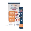 PROTEKT Liquid Immuno Support Supplement - Liquid Drink Mix, Immuniteetti Supplement, Immuuni Boosters aikuisille, Sokeritonta C-vitamiinia ja Sinkkiä Immuniteetti Tuki - Mixed Berry 10ct