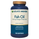 Nature's Wonder Fish Oil 1100mg Omega-3 Fish Oil Supplements for Women and Men, EPA & DHA for Healthy joins, Heart, Immunomy System, 120 Day Supply of Softgels