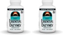 Source Naturals Essential Enzymes 500mg Bio- Aligned Multiple Enzyme Supplement Herbal Defense for Digestion, Gas, Ummetus & Bloating Relief - Tukee Immuunijärjestelmä - 240 kapselia (paketti 2)