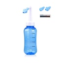 Vesipulssi Neti Pot, Neti Pot Sinus Rinsing, 300 ml Neti Pot Sinus Rinsing Kit lämpömittari Tarra aikuisten ja lasten BPA ilmaiseksi (300ml)