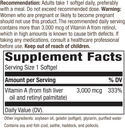 Nature's Way A-vitamiini - 10000 IU - 100 Softgels