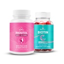 BeLive Womens Suosikki Inositol+Biotin terveempi hiukset iho ja kynnet ja hormoni terveys