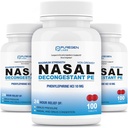 Puregen Labs Nasal Decongesstant PE 3 Pack - 300 tablettia Yhteensä Fenyyliefriini HCl 10 mg .