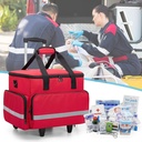 CURMIO Rolling Medical Bag Wheels