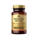 Solgar Inositol 500 mg - 100 kasvikapselia - tukee solufunktiota ja aivojen terveyttä - vegaaninen, gluteeniton, maitotuotteeton, Kosher - 100 tarjoilua