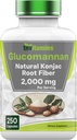 tnvitamiinit Glucomannan kapselit 2000 MG - 250 Count 