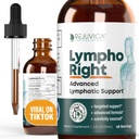 Rejuvica Health LymfoRight- Advanced lymfatic Support Supplement - Nesteen toimitus parempaan imeytymiseen - Echinacea, Elderberry, Goldenseal & More!