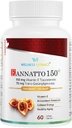 Wellness Extract Eannatto 150mg E-vitamiini Tokotrienoleja täydentää GG - Terve ikääntyminen 60 pehmogeeliä.