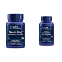 Life Extension Neuro- mag Magnesium L-treonaatti ja bioaktiivinen täydellinen B-komplex aivo-, sydän- ja hermotuki