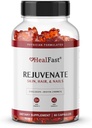 HealFast nuorenna vitamiini- ja mineraalikumi täydentää - Collagen Gummies + vitamiinit, biotiini, ja sinkki - anti ikääntyminen Kauneus ja ihon täydentää Kliinisesti Stuged & lääkäri Formuloitu - 60