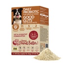 Fidobiootit Good Guts for Medium Mutts Probiootti koirille, 6 miljardia PMY, 11 kanta, 5 Ruoansulatuskanavan entsyymit, 2 Prebiootit, Ruoansulatuskanavan terveys koirille, aikuisten & pentu Probiootit täydentää (30 päivää)