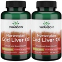 Swanson Cod Maksaöljy 1250 Iu A/135 Iu D 250 Sgels (2 pakkaus)
