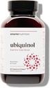 SMARTERNUTRITION Ubiquinol 100mg + Natural Plant-Based Complete Omega 3 6 9 - Kliinisesti tutkittu Ahiflower® Oil - Ultra-absorptio CoQ10 sydäntuki - ei-GMO - 60 Softgels[30-päivä tarjonta]