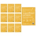 Boobie Body Superfood Protein Shake for Moms, Raskaus ja imetys Tuki Proteiinijauhe lisätä maitoa, Probiootit, Luomu, Dairy Free, Gluteeniton Vanilla Cookie Srv 10pk