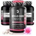 Myo-Inositol & D-Chiro Inositol 40:1 naisille I Inositoli täydennysosa naisille ... Hormonitasapaino, hedelmällisyys & Cycle B8- vitamiini, insuliini & Flo munasarja tuki ... 240 Caps