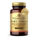Solgar-vitamiini D3 kolekalsiferol 250 MCG 10000 IU Softgels auttaa ylläpitämään terveitä luut hampaiden immuunijärjestelmä tuki ei-GMO gluteeni, maitotuotteet, 180