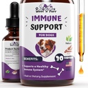 Immuunituki - Immuunituki koirille - Immuuni ja allergia täydentää - Dog Immuuni Booster - Immuuni Boost - Dog Immuunituki täydentää - Immuuni täydentää - 1 fl oz