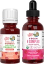 MaryRuth Organics Precision Probiootti naisille (vadelma) & B Complex Drops (Cherry) ... UDA Organic, Clean Label Project Varmennettu® ...