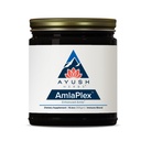 Ayush Herbs AmlaPlex - Amla Jam, Chyawanprash for Immunet Support & Dgestive Health, Chyavanprash, Intian hunaja Jam kanssa Amla, Ashwagandha - 10.6 oz Jar (1 kreivi)