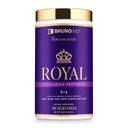 Royal Collagen Peptides, kliinisesti todistettu, ravintolisä, parantaa ihoa ja selluliittia, eurooppalainen lähde, parantaa hiusten ja kynsien ulkonäköä, sekoitettuna C-vitamiinin, luun ja nivellisän kanssa