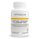 Integrative Therapeutics Cortisol Manager Allergen Free - Lisämunuaisten terveystuki täydentää terveen stressin vaste* - Vegan, ei- meijeri & Gluteenittomat - 30 kapselia (15 tarjoilua)